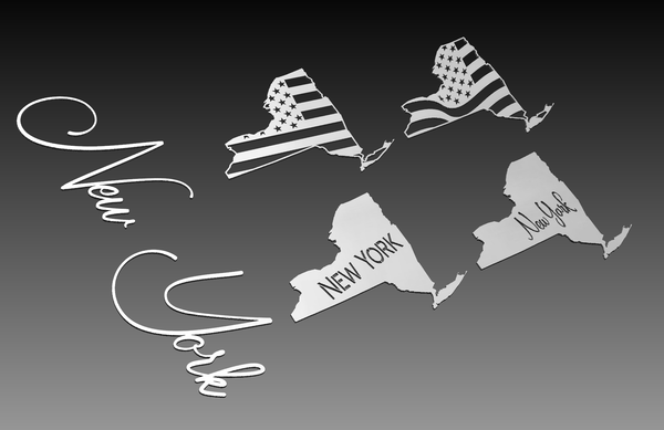 New York State Theme - DXF Cut Ready File Collection