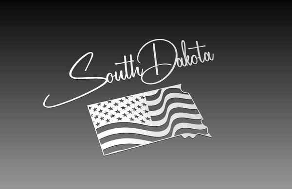 South Dakota Theme - DXF Cut Ready File Collection