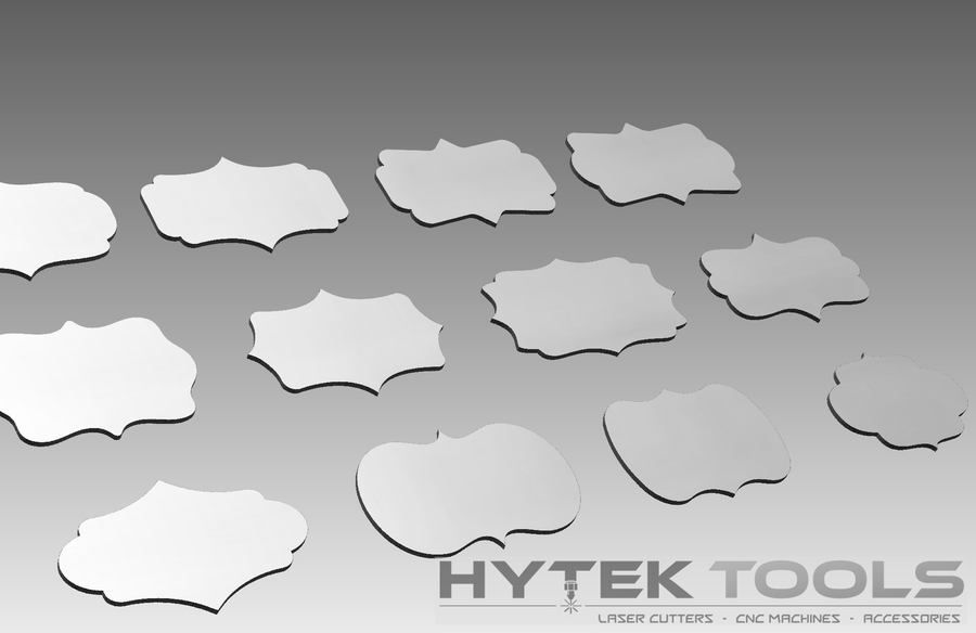 Dxf Shape Library 1001 Rustic Sign Shapes Set - DXF Cut Ready File Collection – Hytek ...