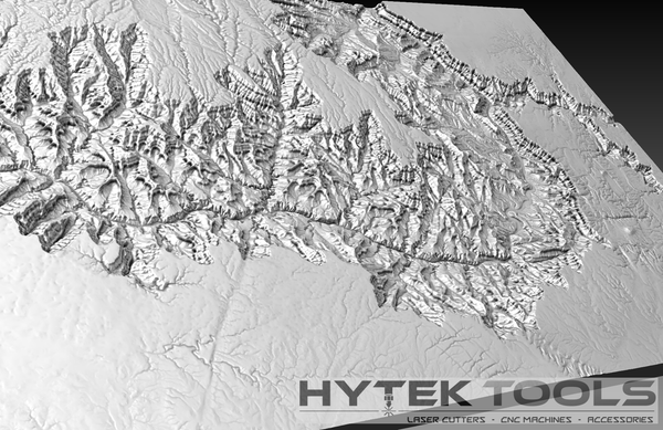 Grand Canyon - STL 3D Terrain Model