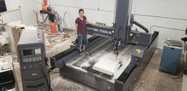 USED: Large Foam 3D Cutter 3 Axis CNC Router - Cut 4'x8'x2' -